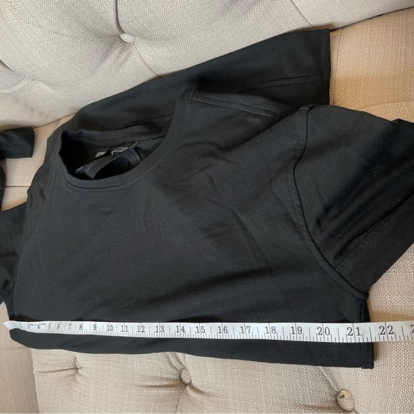 AS: Victoria’s Secret open back crew neck sweatshirt Sz S - Picture 9 of 9